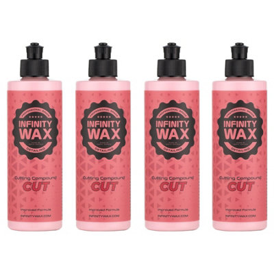  - 4X Infinity Wax Heavy Cutting Compound 250Ml High Cut Paintwork Scratch Remover