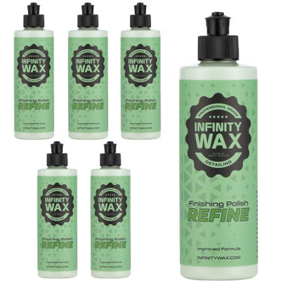  - 6X Infinity Wax Refine Finishing Polish 250Ml Ultra Gloss Paint Scratch Remover
