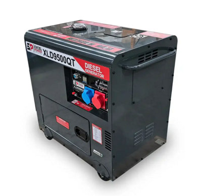 Excel Power Generators Excel Power Xld9500Qt 6.5Kw Multi Phase Diesel Generator from B&Q