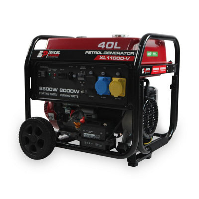 Excel Power Generators Excel Power Xl11000V 8Kw Open Framed Petrol Generator