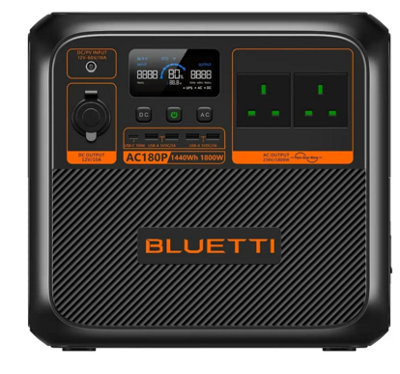 Bluetti Ac180P Portable Power Station from B&Q
