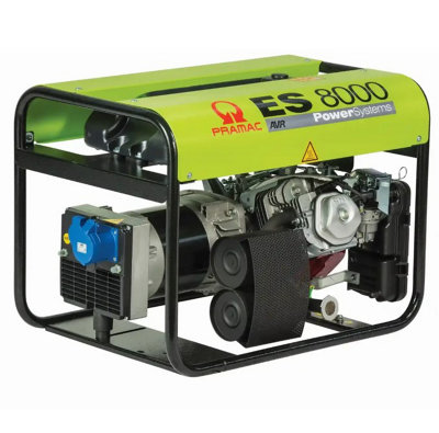 Pramac Es8000 6.4Kw 230V Avr Long Run Petrol Generator from B&Q