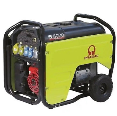 Pramac S5000 4.8Kw 230V / 110V Long Run Petrol Generator from B&Q
