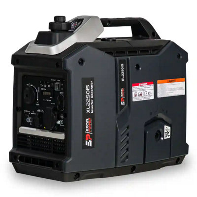 Excel Power Generators Excel Power Lightweight 2.3 Kw Recoil Start Robust Open Frame Petrol Generator from B&Q