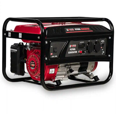 Excel Power Generators Excel Power Lightweight 2.3 Kw Recoil Start Robust Open Frame Petrol Generator from B&Q
