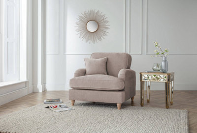 Piper Arm Chair Manhattan Putty from B&Q