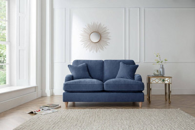 Piper 2 Seater Sofa Manhattan Navy from B&Q