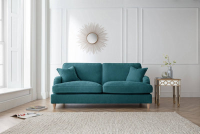 Piper 3 Seater Sofa Manhattan Emerald from B&Q