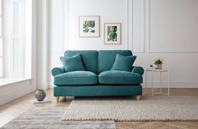 Lola 2 Seater Sofa Manhattan Emerald from B&Q