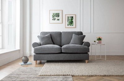 Lola 2 Seater Sofa Manhattan Ice from B&Q
