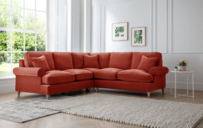 Lola 2 Corner 2 Manhattan Apricot from B&Q