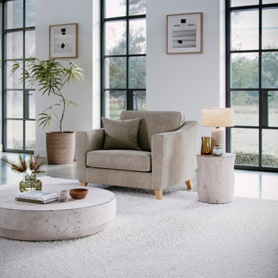 B&Q -  Florence Chenille Snuggle Chair