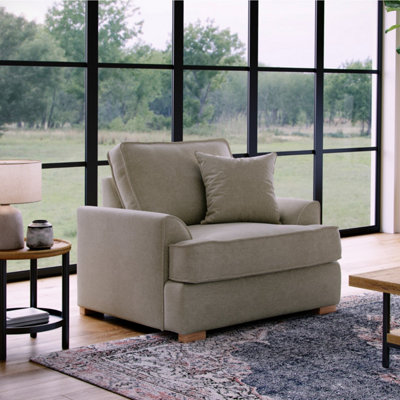 The Great Sofa Company Oriana Chenille Fabric Armchair from B&Q