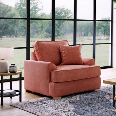 The Great Sofa Company Oriana Chenille Fabric Armchair from B&Q