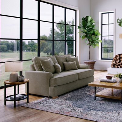 The Great Sofa Company Oriana 2 Seater Chenille Sofa In Fossil from B&Q