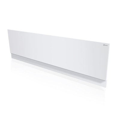 Aquarius Halite Waterproof Front Bath Panel White Gloss 1800mm from B&Q