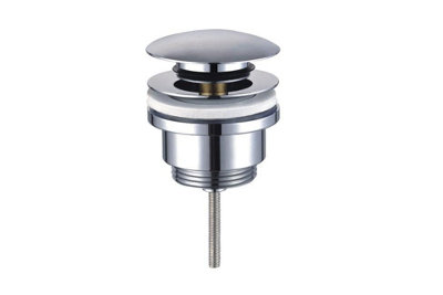 Aquarius Aqaurius Ft Universal Click Clack Basin Waste Chrome from B&Q