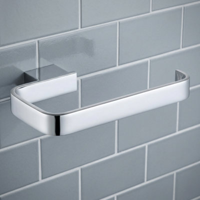 B&Q -  Ft Toilet Roll Holder Chrome
