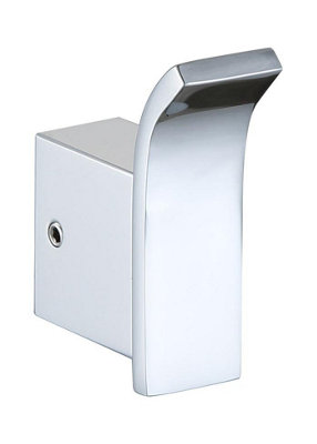 B&Q -  Ft Single Robe Hook Chrome