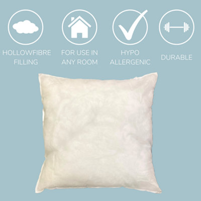 B&Q -  Hollowfibre Cushion Inner Pad Insert
