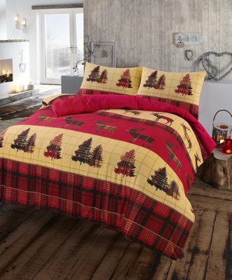 Kampala Hill Flannelette Tartan Stag Dreamzone