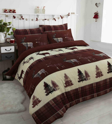 Kampala Hill Flannelette Tartan Stag Dreamzone