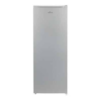 B&Q -  177L Freestanding Tall Freezer- Silver