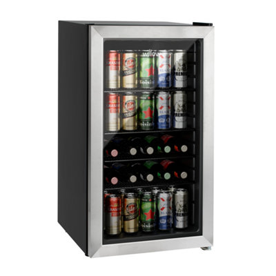 Willow Wbc98Ss 98L Freestanding Undercounter Beverage CoolerSilver