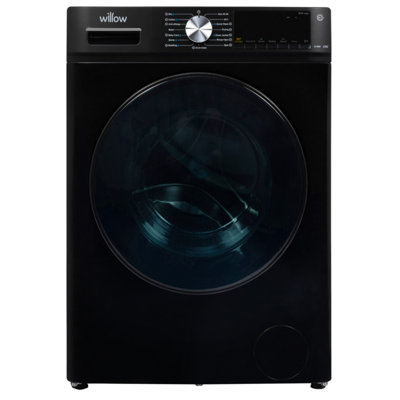 Willow 8Kg 1400 Spin Black Washer Dryer from B&Q