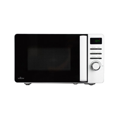 Willow White Wm20dw 800W Microwave 20L B&Q