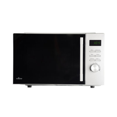 B&Q -  23L 800W Silver Digital Microwave