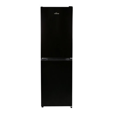 Willow Unisex Black Low Frost 50/50 Fridge Freezer In 254L - Image 2