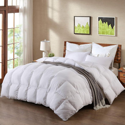 Casabella Single Duvet 13.5 Tog - Premium Duvet Super Quality Year-Round Comfort Soft Touch Cover, (135Cm X 200Cm)