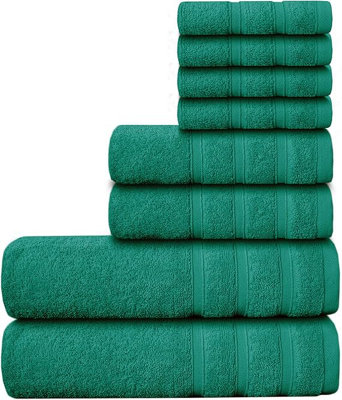 Casabella Luxury 100% Egyptian Cotton Towel Bale 8 Pieces 550 Gsm from B&Q