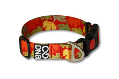 Dna Dogwear Summit Sig Collar Poppy Medium from B&Q