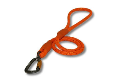 Dna Dogwear Ascent Rope Lead Orange 1M from B&Q