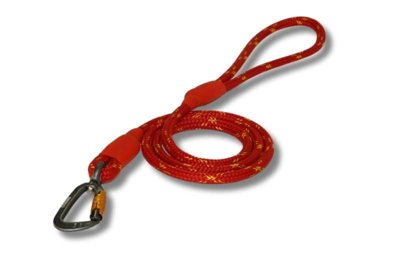 Dna Dogwear Ascent Rope Lead Roman Red 70 from B&Q