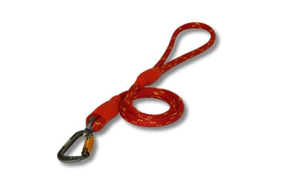 Dna Dogwear Ascent Rope Lead Roman Red 1M from B&Q