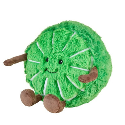 Warmies Plush Lime Slice Microwavable Weighted TeddyLavender ScentedHot Or Cold For Relaxation & Relief from B&Q