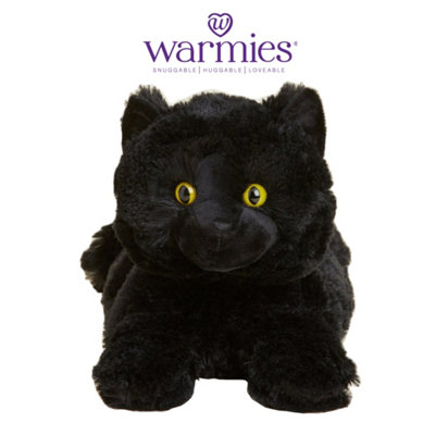  - Warmies Plush Black Cat Microwavable Soft ToyLarge