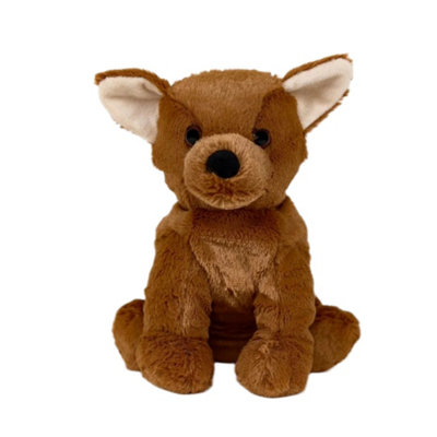 Warmies Plush Chihuahua Microwavable Weighted TeddyLavender ScentedHot Or Cold For Relaxation & Relief from B&Q