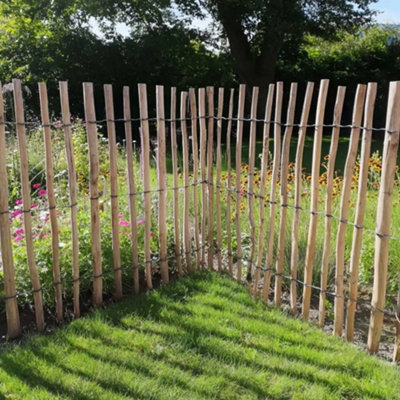 B&Q -  Split Hazel Fencing Roll 5M X 0.9M