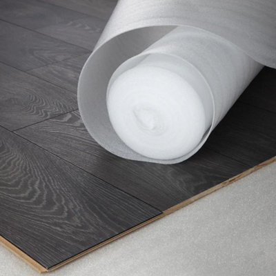 Lignum Additions Lignum 2mm White Foam Underlay For Laminate And Wood Floors from B&Q