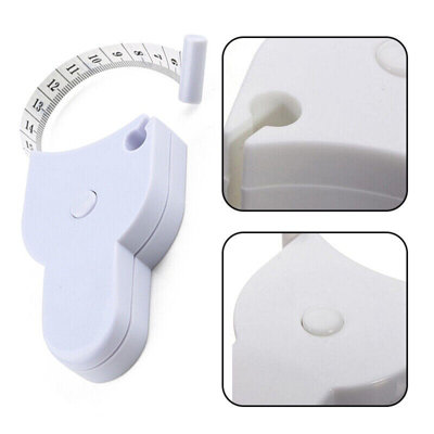 MadeokoLTD Retractable Body Tape Measure Measuring Ruler Sewing Cloth Tailor Measure from B&Q
