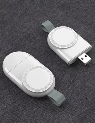 B&Q -  For Apple Watch All Series Portable Usb Wireless Charger Key Iwatch