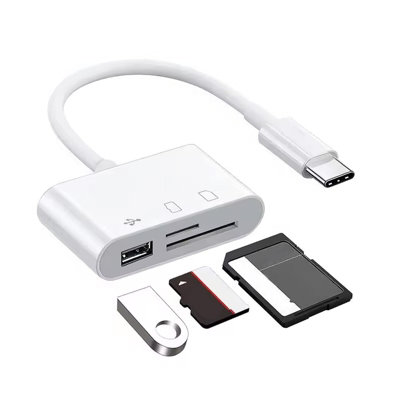 MadeokoLTD Usb C Sd Card ReaderMicro Sd To Type C Otg Adapter For Sdhc Sdxc Tf from B&Q