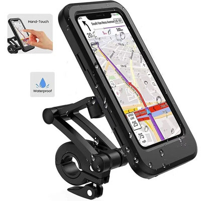 MadeokoLTD 360 Bicycle Motor Bike Waterproof Phone Case Mount Holder For Mobile Phones from B&Q