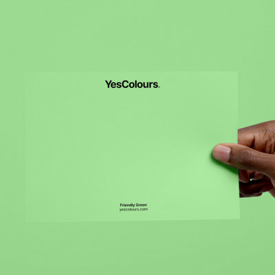 Yescolours Green Friendly Paint Swatch, Perfect Colour Match
