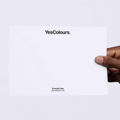 Yescolours Graceful Lilac Paint Swatch, Perfect Colour Match