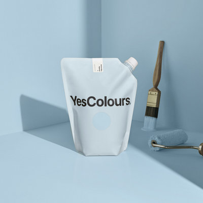 B&Q -  Serene Blue Eggshell Paint1 Litre